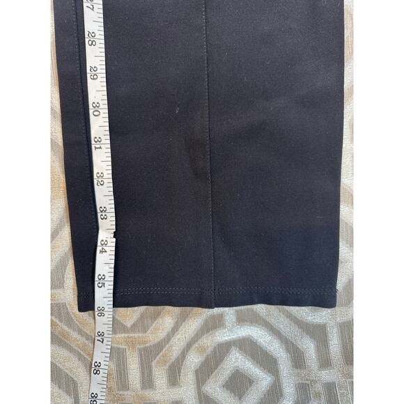 Tory Burch Pants Black pullon Trousers Casual Workwear Designer Women’s Size XL - Picture 5 of 8